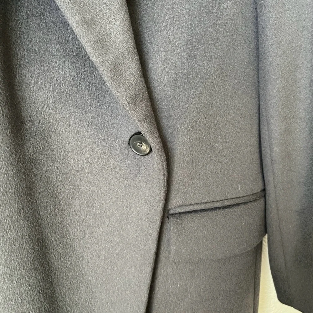 Jigsaw Wool Maxi City Coat in Charcoal - ASO Kate Middleton Royal - UK10/US6 - Picture 7 of 13